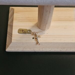 14k Gold Two Tone Pendant